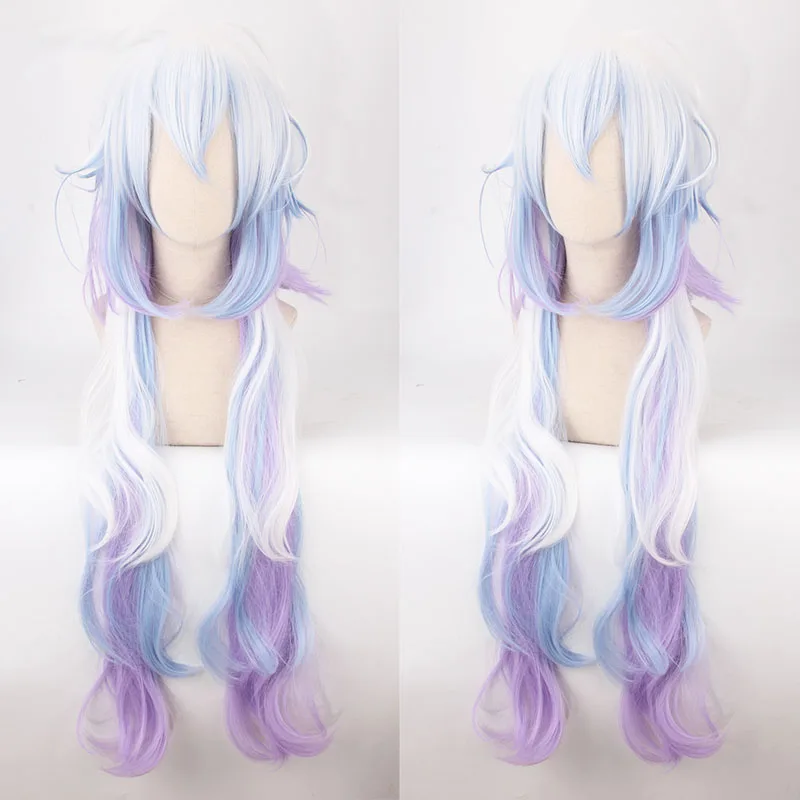 Cosroad FGO Fate Grand Order Servant Caster Merlin Cosplay Wig Mixed Colors Long Synthetic Hair1 (6)