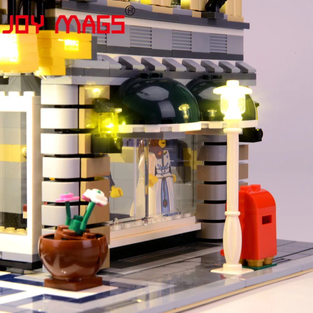 Комплект светодиодсветильник Ки JOY MAGS для 10211 Creator Grand Emporium совместимый с 15005/30004