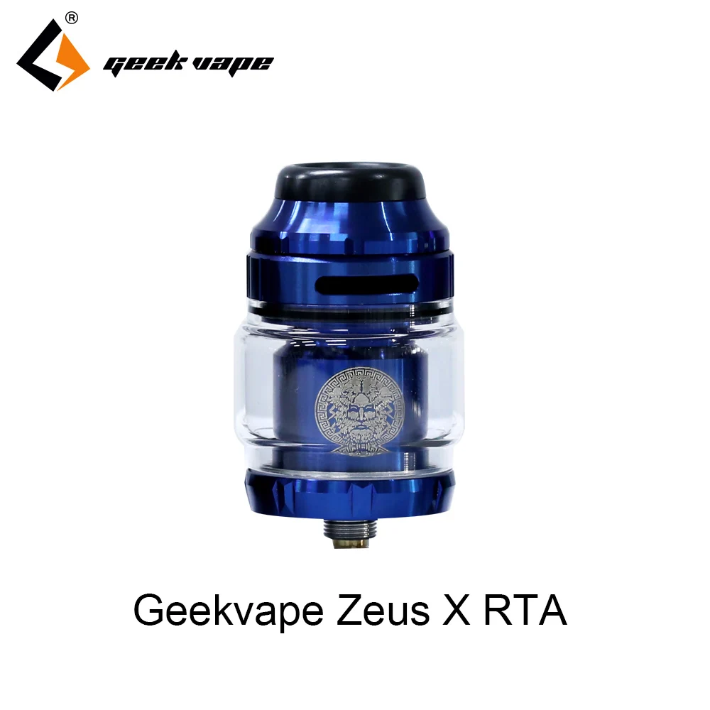 Geekvape Zeus X RTA 4,5 мл емкость бака с 810 делриновый дрип-тип электронная сигарета распылитель обновление zeus dual/AMMIT MTL