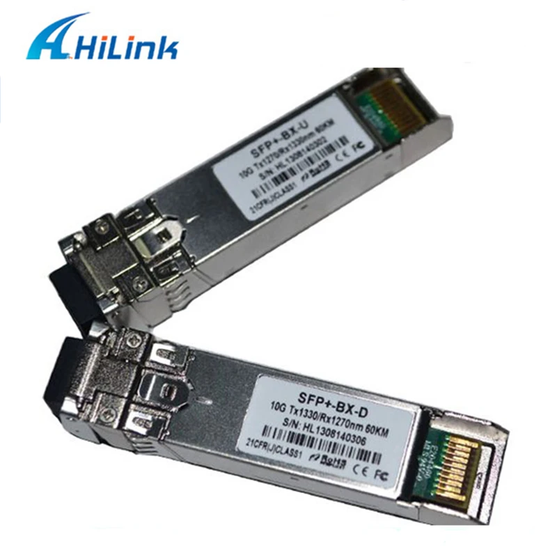10G BIDI Tx1330nm/Rx1270 Tx1270nm/Rx1330nm 60km DOM SFP