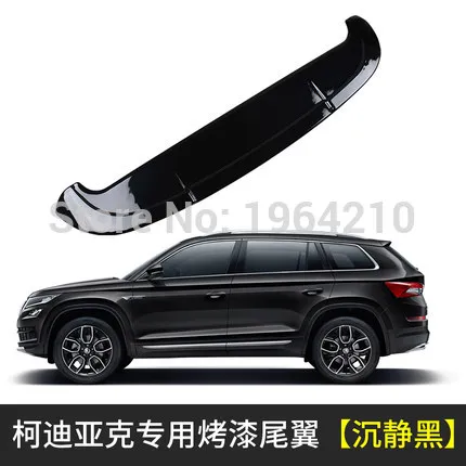 MONTFORD пригодный для Skoda Kodiaq 2017 2018 2019 Новый ABS Пластик внешний задний спойлер