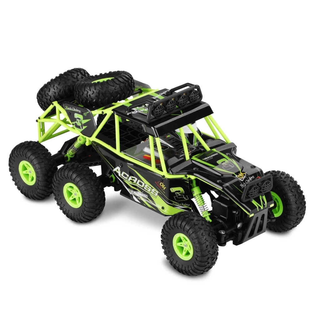 WLtoys 18628 машинка с дистанционным управлением 1/18 2,4G 6WD Электрические игрушечные машинки модель рок внедорожный гусеничный скалолазание RC багги открытый гоночный автомобиль