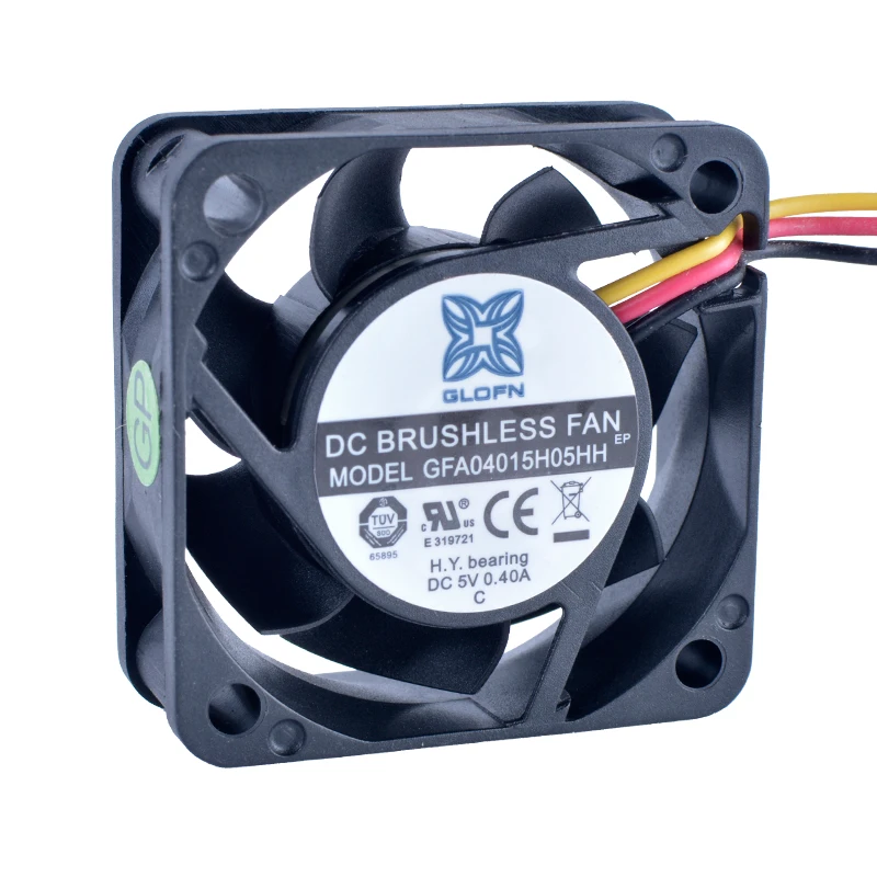 

COOLING REVOLUTION GFA04015H05HH 4cm 4015 40x40x15mm 5V 0.40A 3-wire 3pin air flow cooling fan