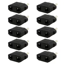 10 шт. США/Австралия в ЕС Путешествия конвертер AC мощность Plug мощность зарядное устройство адаптер Высокое качество