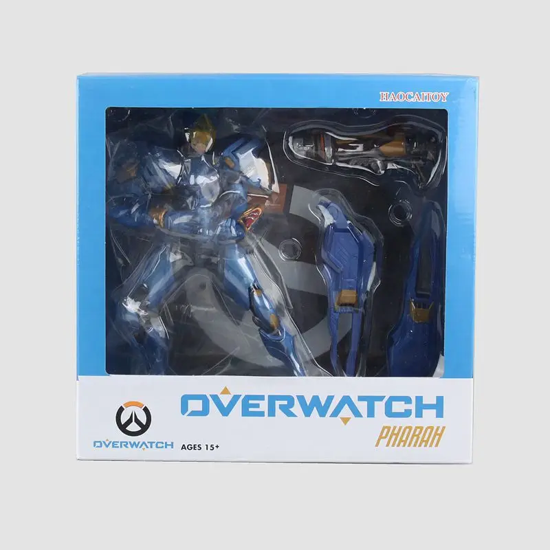 

Game Figure 23CM Pharah Fareeha-Amari PVC Figure Gift Collectible Model Toys Doll