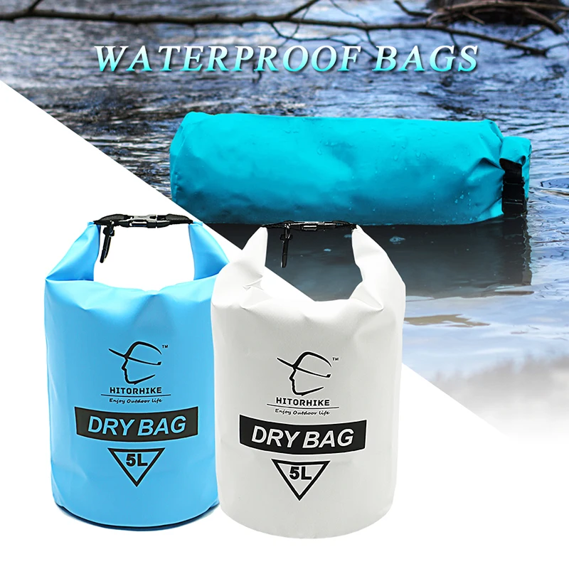  Hitorhike Ultralight Swimming Bag Dry 6 Colors Outdoor Nylon Kayaking River Storage Drifting PVC Wa - 32691024636