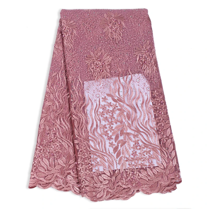 

New Best Selling African Tulle Lace Fabric Flower Embroidery Women Dress Swiss Voile Lace 2019 High Quality Nigerian Lace Fabric