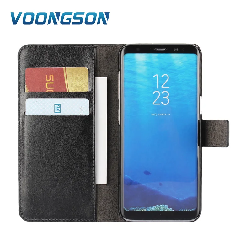 VOONGSON For Samsung S8 Case Cover for Samsung S8 Plus PU Leather Saddle Flip Wallet Case for Samsung S8 Phone Coque cases-for-s8+ : image VOONGSON For Samsung S8 Case Cover for Samsung S8 Plus PU Leather Saddle Flip Wallet Case for Samsung S8 Phone Coque cases-for-s8+