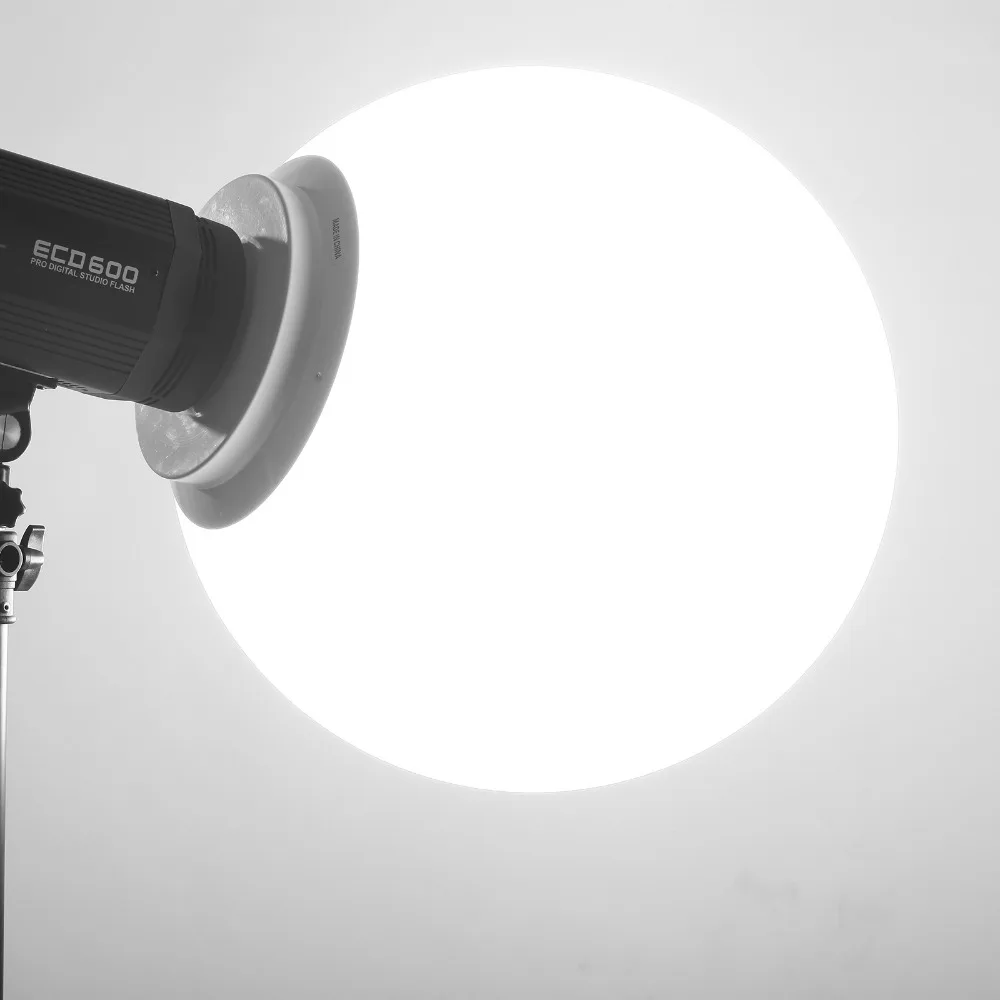 1" /30 см студийный Универсальный Рассеиватель Мягкий шар купол софтбокс студийная вспышка Bowens крепление аксессуары для фотостудии
