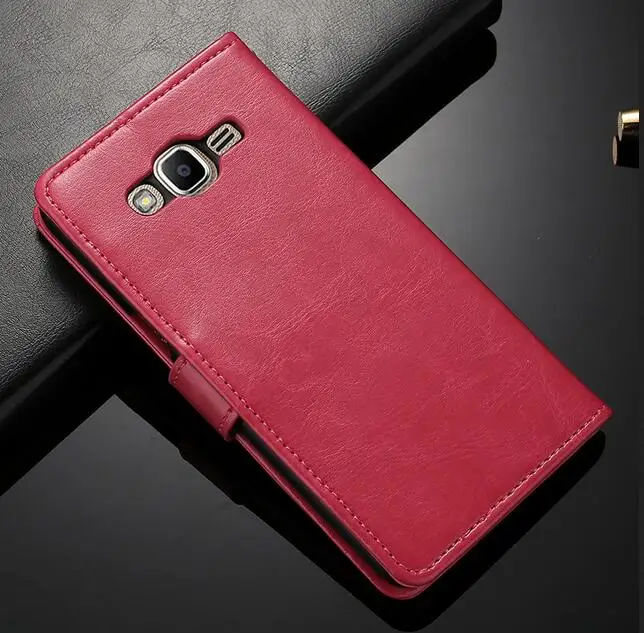 Для Galaxy J3 J300F 2015 2016 J320 J320F J320M Чехол Премиум Бумажник кожаный чехол для (2016)/Amp