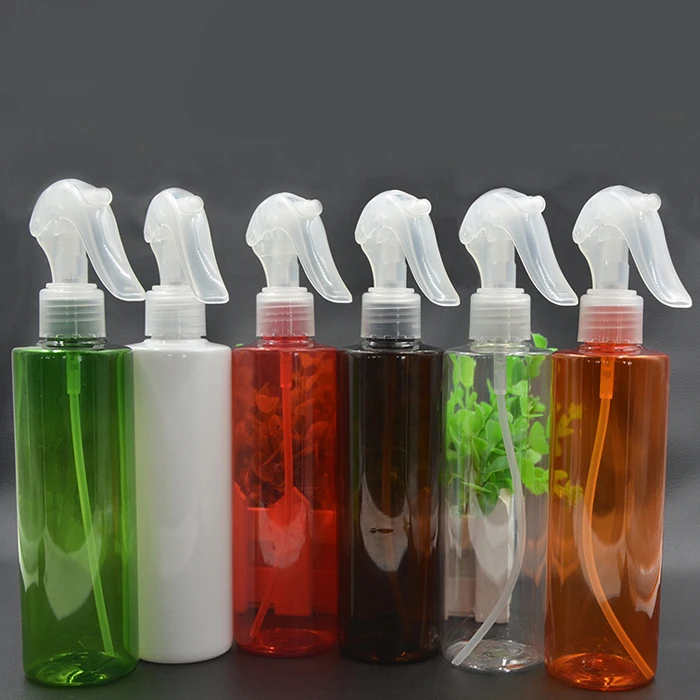 250ml Color Plastic Pump Sprayer Bottle Refillable Makeup Water