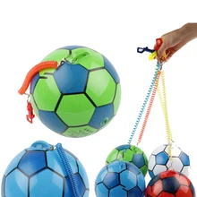20 см ПВХ надувной тренировочный футбол с цепочкой бассейн футбол играть водные игры воздушные шары пляжные вечерние спортивные детские игрушки