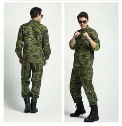Военная Униформа камуфляж канадский CADPAT цифровой лес камуфляж, форма американского солдата Стиль униформа набор CADPAT цифровой лес рубашка
