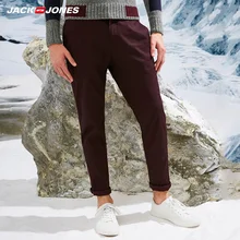 Jack Jones весна осень Брендовые мужские модные брюки хлопок зауженные повседневные брюки | 217314521