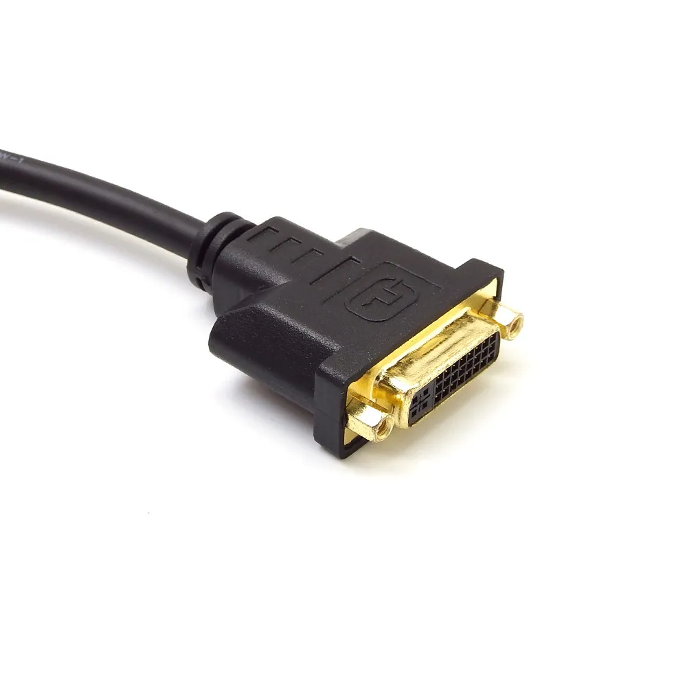 HDMI Женский к DVI I 24 + 5p адаптер конвертер кабель usb sata riser card rj45 разъем dvi d vga двойной