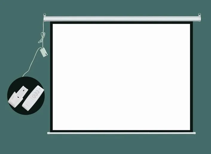 Hd Electric Projection Screen 100 Inch With Remote Control 4 Hd Electric Projection Screen 100 Inch With Remote Control 4