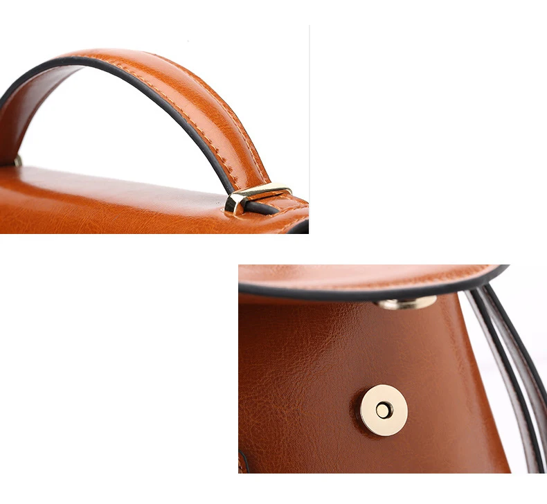 Women genuine leather handbag 17