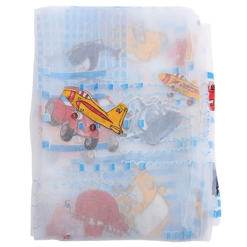 

New Children Car Pattern Drape Panel Sheer Scarf Door Room Window Curtain One Piece 1*2M Children Room Curtain