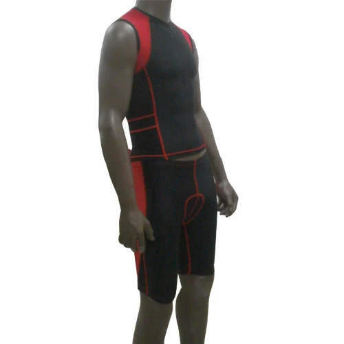 Красный Профессиональный Триатлон ironman костюмы лайкра компрессионный Мужской гидрокостюм майки для велоспорта