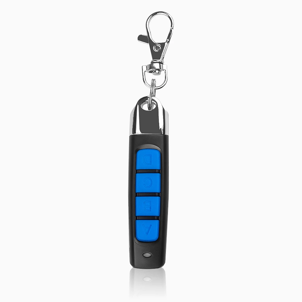 4 канал 433 МГц копирующий пульт дистанционного Управление RF Беспроводной передатчик ключ для Electoric для двери автомобиля Elantra Accent Tucson двери гаража Красный, черный, Синий Цвет ABCD Тип