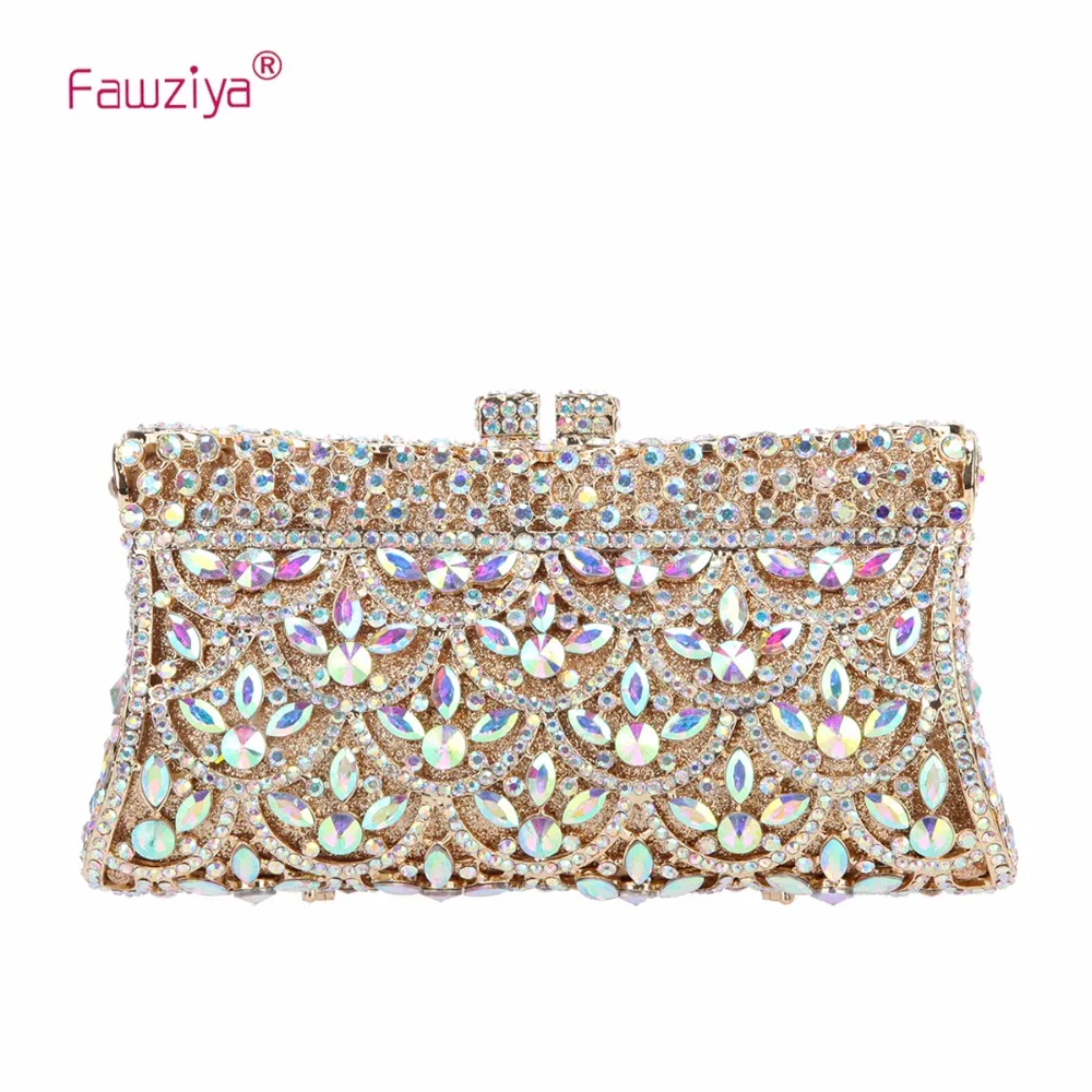 

Fawziya Clutch Bag Pattern Suitcase Style Evening Party Clutch Handbag Prom Party Bag