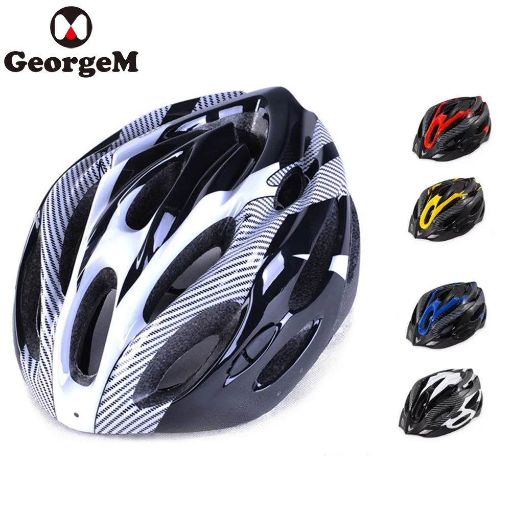 4 Colors Adjustable Bicycle Helmet Women Ultralight Bicycle Helmet Bike