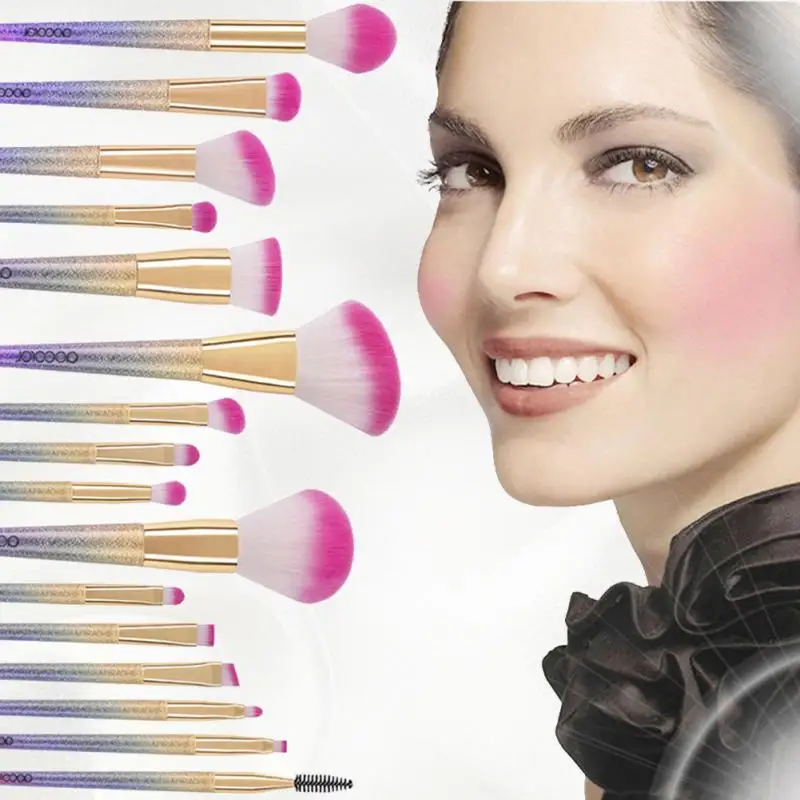 

Professional Cosmetic Tools Colorful Makeup Powder Brush Set Makeup Brush Beginner Beauty Tools