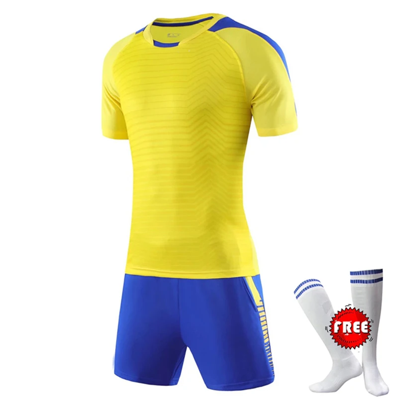 19//20 Soccer Suits Football Kits Training Shirts Shorts Socks For Kids Adults