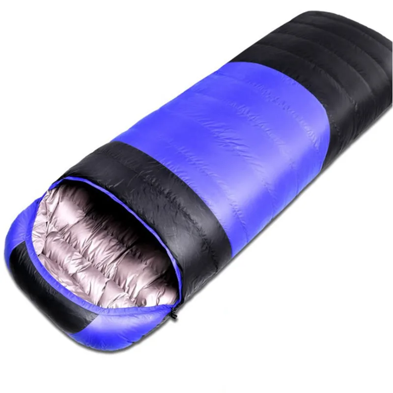 

Ultralight Sleeping Bag Comfortable Goose Down Sleeping Bag Camping Multifunction Travel Bag White Duck Down Lazy Bag