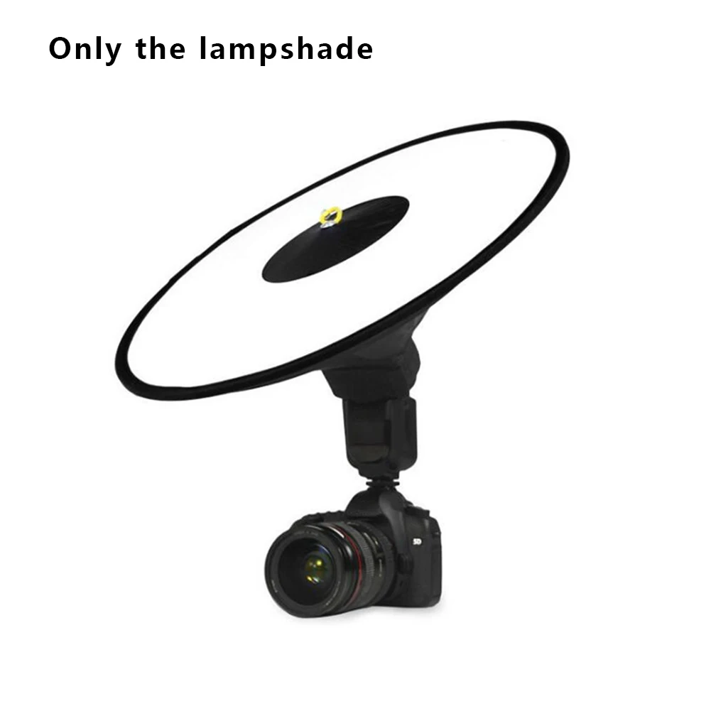 

K6 Easy Install Universal Studio Portable Photography Travel Speedlight Flash Diffuser Accessories Replacement Round Shape
