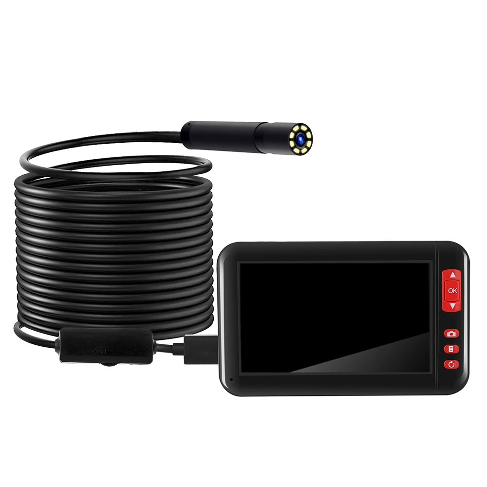 

Endoscope Camera Mini Waterproof Soft Cable Inspection Camera 8mm 2M 5M 10M USB Endoscope Borescope Endoscope For Iphone