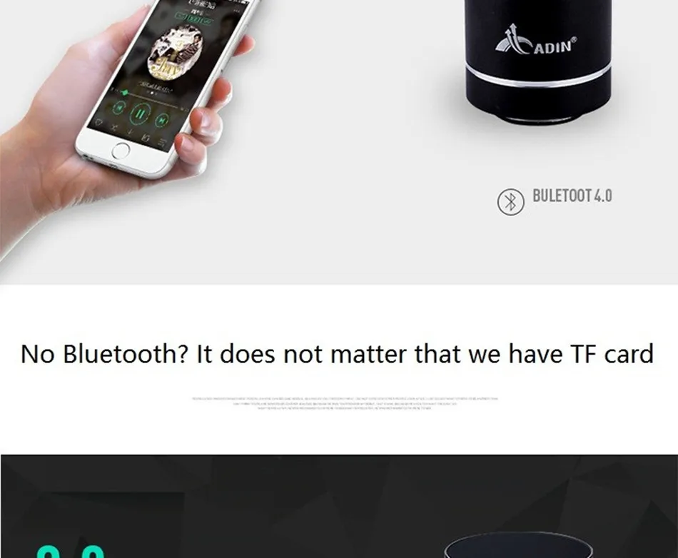 Bluetooth Вибрационный динамик Adin пульт дистанционного управления Портативный fm-радио беспроводной динамик 15 Вт Колонка бас компьютерный динамик s для телефона