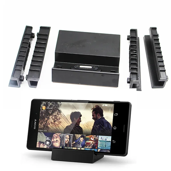 

DK48 For Xperia Z3 Z3C Dock Charger Magnetic Charging + 4 Slots for SONY Z3mini Z3 Compact Desktop Charging