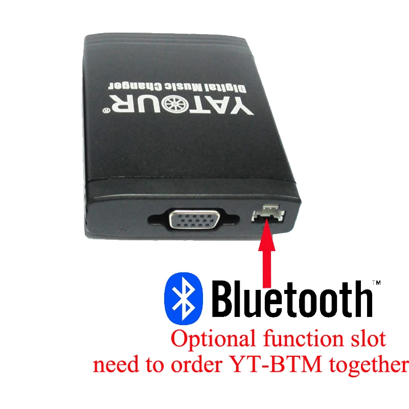 Yatour digital CD player USB SD AUX decorder player for VDO Renault 8pin Clio Megane Laguna Espace
