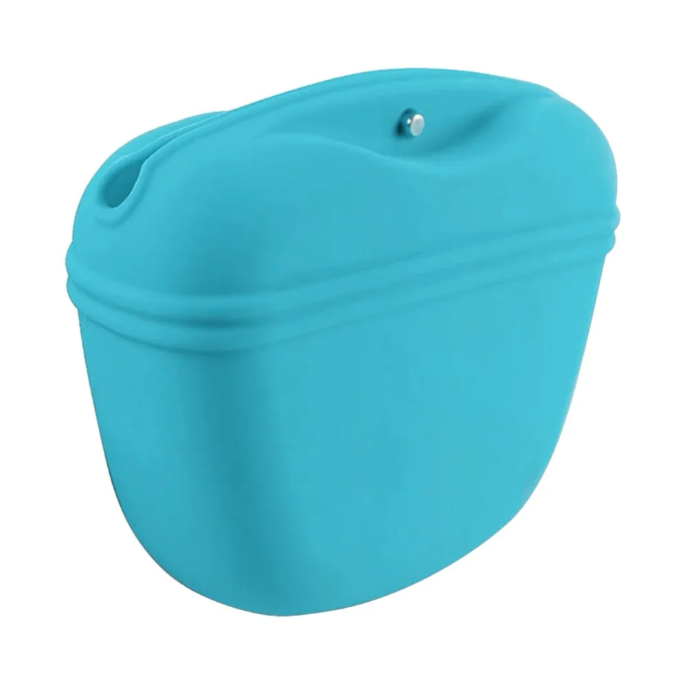 

Dog Treat Pouch for Training Pet Dog Treat Pouch Silicone Dog Training Bag Portable Magnetic Dog Treat Waist Bags
