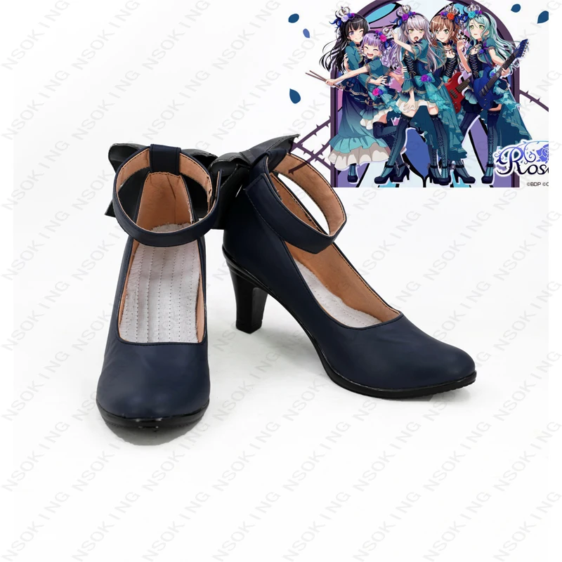 

New BanG Dream! Roselia Cosplay Anime Boots Tailor-Made