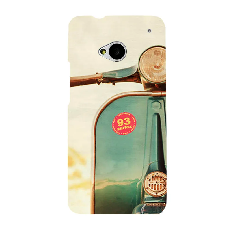 The Blue Vespa New! Cool Diversification Case For HTC M7 |