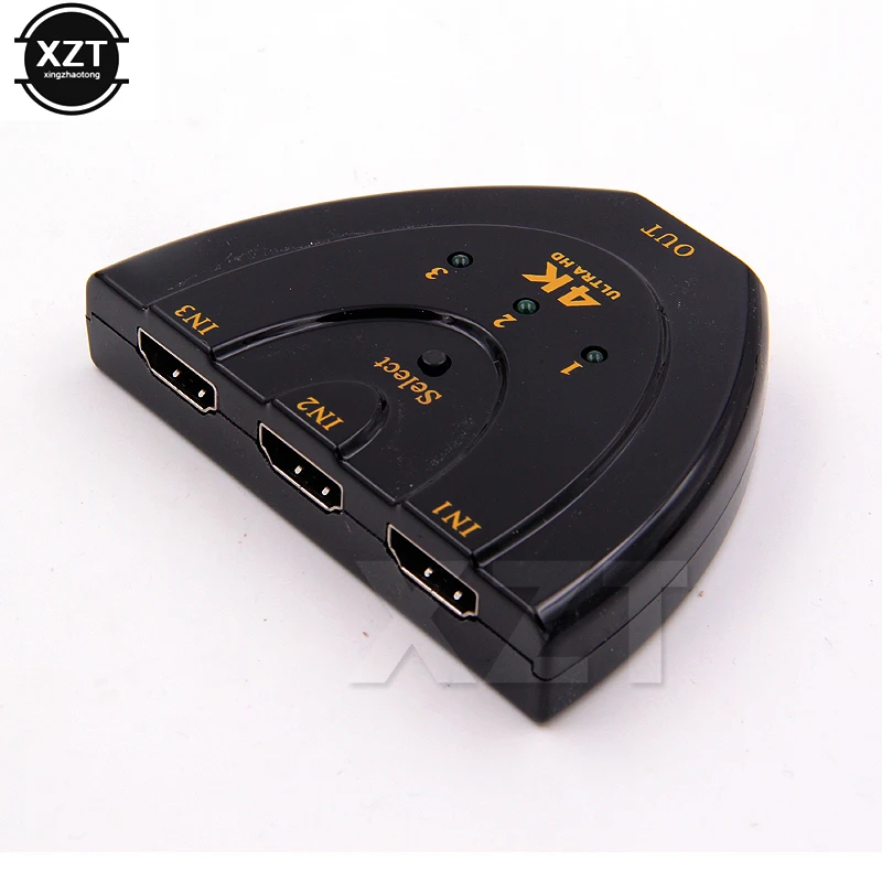 3 порта HDMI переключатель 4K * 2K 3D мини сплиттер в 1 порт концентратор для DVD HDTV Xbox PS3 PS4