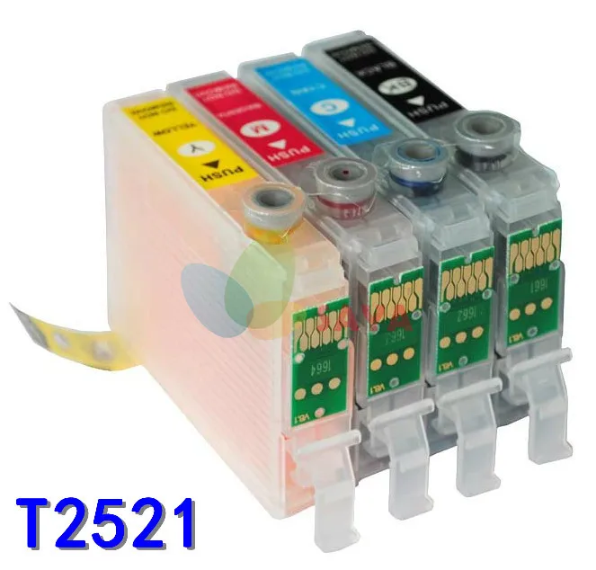 T2521 Refill Ink cartridge For EPSON WorkForce WF 5620 WF 5690 WF 3620