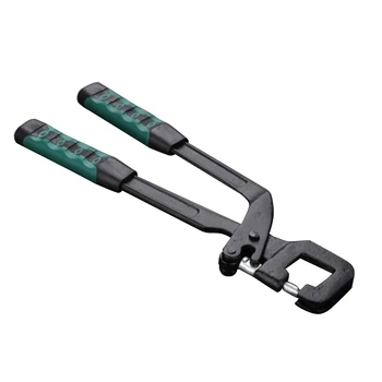 

Light Steel Keel Clamp Fine Iron Casting non-slip Rubber Handle Decoration Ceiling Punching high-strength eye-piercing Pliers