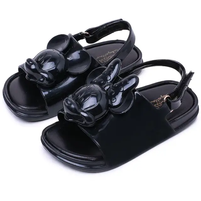 mini melissa rainbow sandals