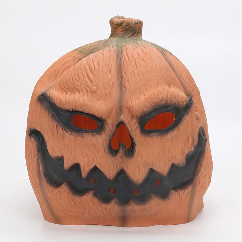 Halloween Latex Pumpkin Head Mask Skull Skeleton Face Mask Halloween
