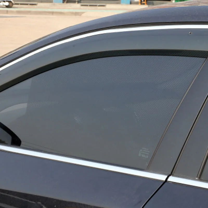 

CHIZIYO 63*42cm Car Sunshade Black Dot Electrostatic Shading Stickers Anti-UV Heat Sunscreen Insulation Window Film 2pcs/lot