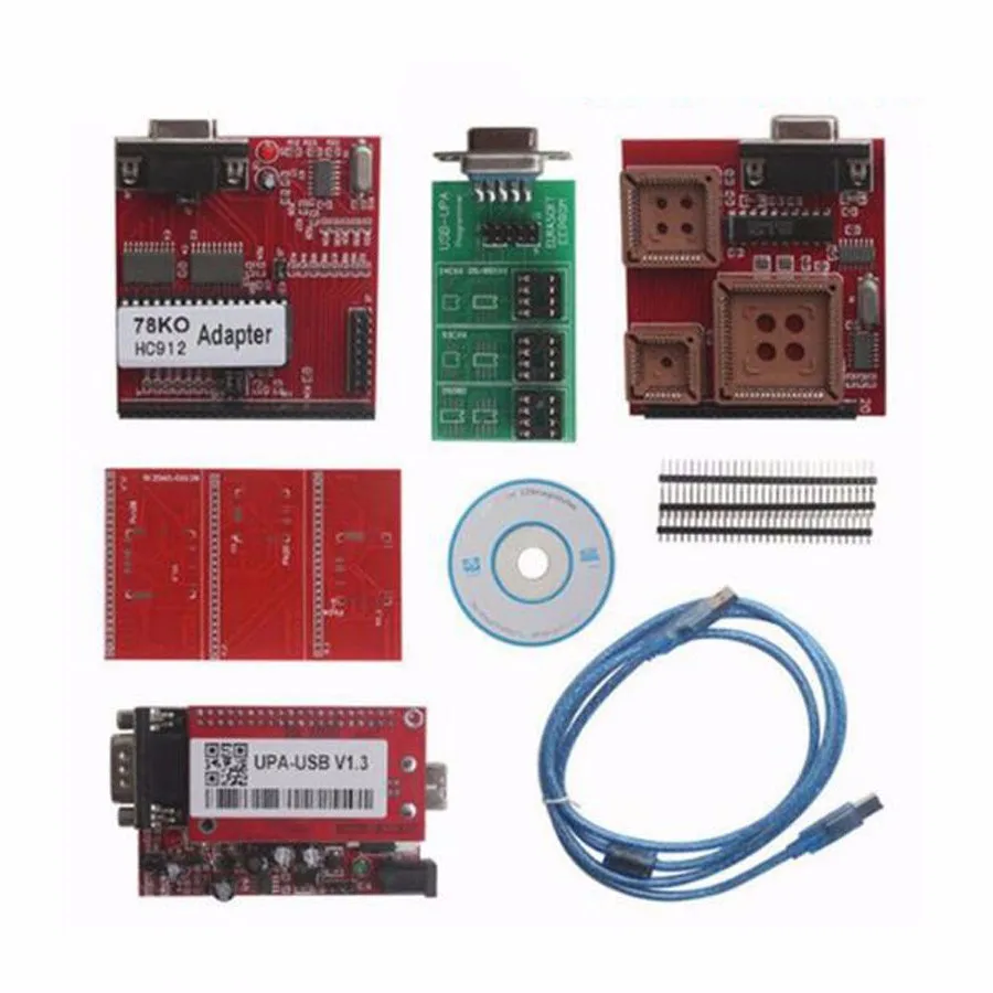 2017 New Arrival UPA USB Programmer V1.3 Full Adapters UPA Chip Tuning Tools ECU Serial Programmer automotive diagnostic tools 2017 free shipping upa usb programmer v1 3 upa usb full adapters upa chip tuning tool ecu programmer serial programmer by dhl