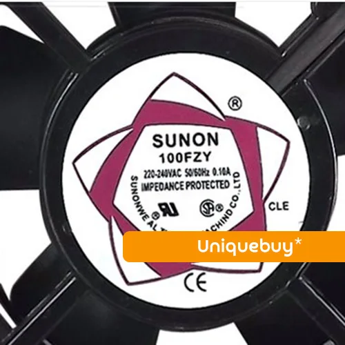 100FZY 220 В для вентилятора охлаждения Sunon 110 В/220 * 380 осевой подшипник