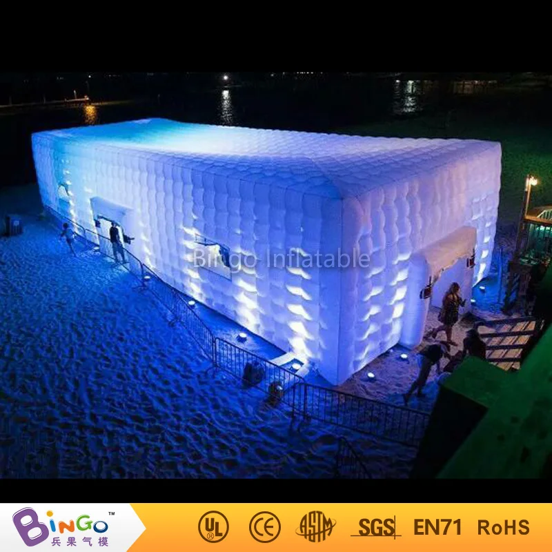 

Free shipping 20M inflatable giant party tent Made in China Oxford nylon fabric big cube tent inflatables for sale toy tents