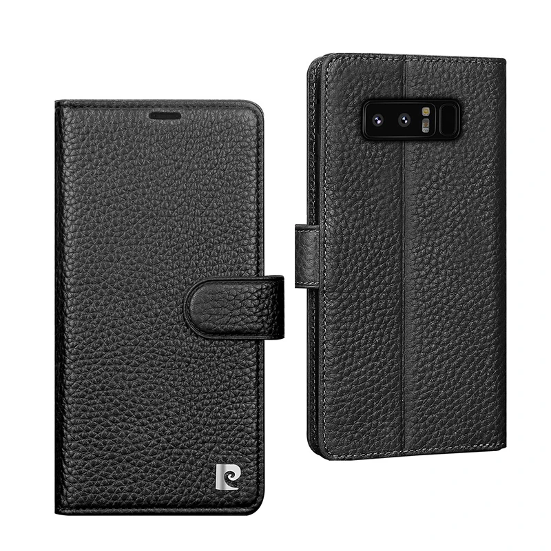 Pierre Cardin Flip Genuine Leather Phone Case For
