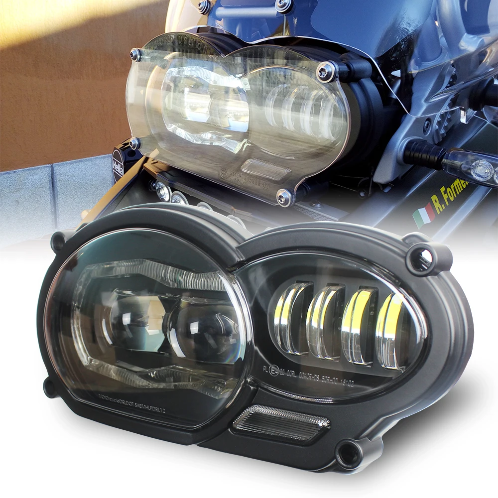 

LED Front Headlight with Angel Eye For BMW R1200GS / R1200GS Adveture 2004 - 2012