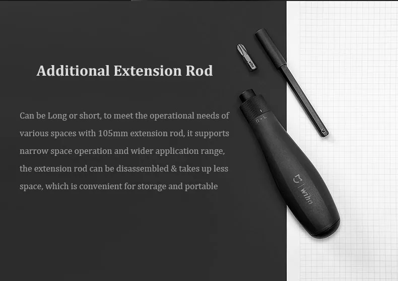 100% xiaomi mijia wiha screw driver Hand Tools screw Kit 8-in-1 Precision Bits Hidden Magazine Magic holder screwdriver set tornavida seti (4)