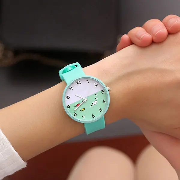 Silicone Watch Children Kids Watches For Girls Boys Students Gifts Quartz Wristw Silicone Watch Children Kids Watches For Girls Boys Students Gifts Quartz Wristw